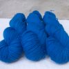 Ælfred - Mid-toned royal blue 4-ply/fingering Peruvian Highland wool sock yarn. Hand-dyed by Triskelion Yarn.