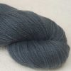“Lives of the Great Poisoners” - Semi-solid mid to dark grey, with tones of stormy blue and violet organic Merino DK/ Double Knit yarn. Hand-dyed by Triskelion Yarn
