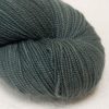 Abyssal - Dark greenish grey extra fine Merino 4-ply / fingering weight yarn. Hand-dyed by Triskelion Yarn.