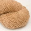 Buff - Peachy light brown extra fine Merino 4-ply / fingering weight yarn. Hand-dyed by Triskelion Yarn.