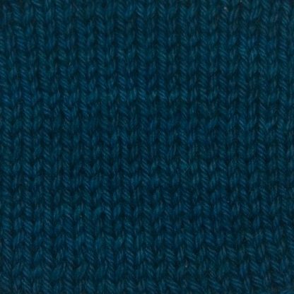 Penumbral - Cool navy blue Corriedale heavy DK/worsted weight yarn. Hand-dyed by Triskelion Studio.