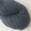 Graphite - Cool, mid-toned grey Corriedale 4-ply/fingering weight yarn. Hand-dyed by Triskelion Studio.
