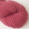 Raspberry Rose - Mid-tone raspberry/rose Corriedale 4-ply/fingering weight yarn. Hand-dyed by Triskelion Studio.