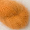 Anemone - Apricot orange suri alpaca luxury yarn. Hand-dyed by Triskelion Yarn