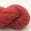 Boötes - Mid- to dark red Corriedale heavy DK/worsted weight yarn. Hand-dyed by Triskelion Studio.