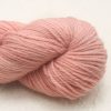 Seashell - Pale shell pink Corriedale heavy DK/worsted weight yarn. Hand-dyed by Triskelion Studio.
