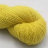 Indian Summer - Light sunny yellow Bluefaced Leicester 4-ply / fingering weight yarn hand-dyed by Triskelion Yarns