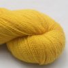 Lleu - Light golden yellow Bluefaced Leicester 4-ply / fingering weight yarn hand-dyed by Triskelion Yarns