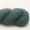 Endless Forms - Mid-toned grey with an aqua-green undertone baby alpaca 4-ply/fingering/sock yarn. Hand-dyed by Triskelion Yarn