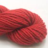 What’ll the Neighbours Say? - Semi-solid mid to dark carmine red DK Peruvian Highland yarn. Hand-dyed by Triskelion Yarn.
