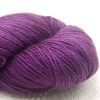 Freo - Semi-solid deep red-violet Merino and silk blend 4-ply / fingering weight yarn. Hand-dyed by Triskelion Yarn.