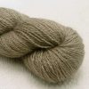 Pebble - Pale greyish brown hand-dyed Wensleydale DK/ Double Knit yarn. Hand-dyed by Triskelion Yarn