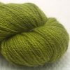 Semi-solid chartreuse green, with ochre and spring green tones Bluefaced Leicester (BFL) / Gotland yarn. Hand-dyed by Triskelion Yarn