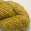 Otter's Cairn - Semi-solid yellow, with tones of ochre and antique gold Bluefaced Leicester (BFL) / Gotland yarn. Hand-dyed by Triskelion Yarn