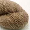 Sea Stepper - Semi-solid light brown, with oakwood and tawny tones Bluefaced Leicester (BFL) / Gotland yarn. Hand-dyed by Triskelion Yarn