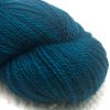 Whale Road - Semi-solid dark sea blue, with petrol blue, teal and sea green tones Bluefaced Leicester (BFL) / Gotland yarn. Hand-dyed by Triskelion Yarn
